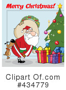 Santa Clipart #434779 by Hit Toon