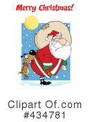 Santa Clipart #434781 by Hit Toon