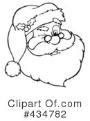 Santa Clipart #434782 by Hit Toon
