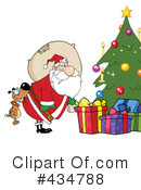 Santa Clipart #434788 by Hit Toon
