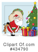 Santa Clipart #434790 by Hit Toon