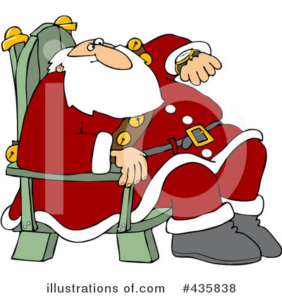 Royalty-Free (RF) Santa Clipart Illustration by djart - Stock Sample #435838
