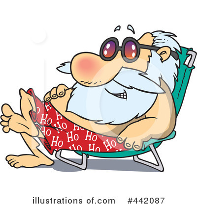 Relaxing Clipart #442087 by toonaday