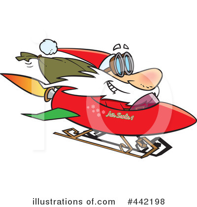 Sledding Clipart #442198 by toonaday