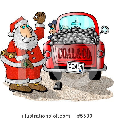 Royalty-Free (RF) Santa Clipart Illustration by djart - Stock Sample #5609