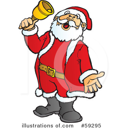 Royalty-Free (RF) Santa Clipart Illustration by Snowy - Stock Sample #59295