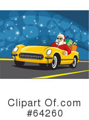 Santa Clipart #64260 by David Rey