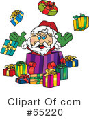 Santa Clipart #65220 by Dennis Holmes Designs
