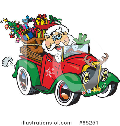 Santa Clipart #65251 by Dennis Holmes Designs