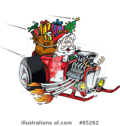 Santa Clipart #65262 by Dennis Holmes Designs