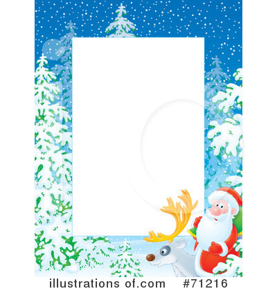Royalty-Free (RF) Santa Clipart Illustration by Alex Bannykh - Stock Sample #71216