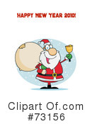 Santa Clipart #73156 by Hit Toon