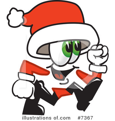 Royalty-Free (RF) Santa Clipart Illustration by Mascot Junction - Stock Sample #7367