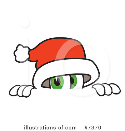 Royalty-Free (RF) Santa Clipart Illustration by Mascot Junction - Stock Sample #7370