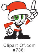 Santa Clipart #7381 by Toons4Biz