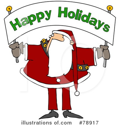 Happy Holidays Clipart #1084076 - Illustration by BNP Design Studio