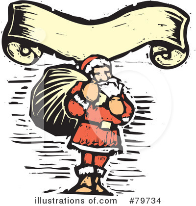 Royalty-Free (RF) Santa Clipart Illustration by xunantunich - Stock Sample #79734