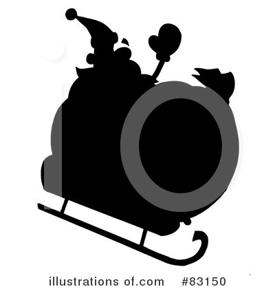 Royalty-Free (RF) Santa Clipart Illustration by Hit Toon - Stock Sample #83150