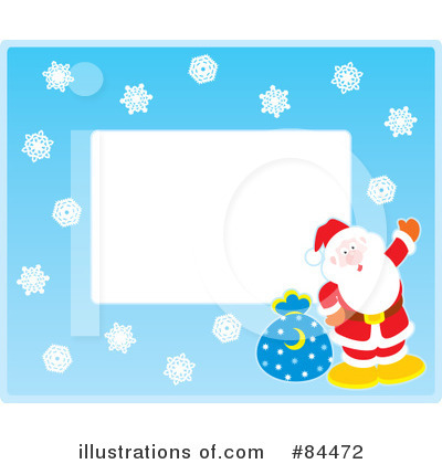 Royalty-Free (RF) Santa Clipart Illustration by Alex Bannykh - Stock Sample #84472