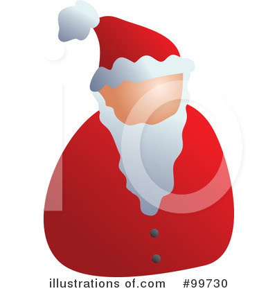 Royalty-Free (RF) Santa Clipart Illustration by Prawny - Stock Sample #99730