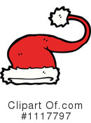 Santa Hat Clipart #1117797 by lineartestpilot