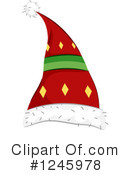 Santa Hat Clipart #1245978 by BNP Design Studio