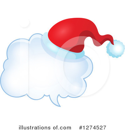 Royalty-Free (RF) Santa Hat Clipart Illustration by visekart - Stock Sample #1274527