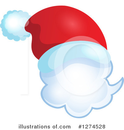Santa Hats Clipart #1274528 by visekart