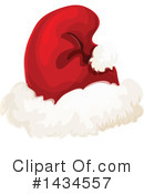 Santa Hat Clipart #1434557 by Vector Tradition SM