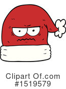 Santa Hat Clipart #1519579 by lineartestpilot