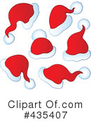 Santa Hats Clipart #435407 by visekart