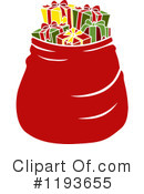 Santas Sack Clipart #1193655 by BNP Design Studio