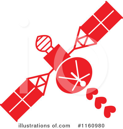 Royalty-Free (RF) Satellite Clipart Illustration by Zooco - Stock Sample #1160980