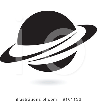 Royalty-Free (RF) Saturn Clipart Illustration by cidepix - Stock Sample #101132