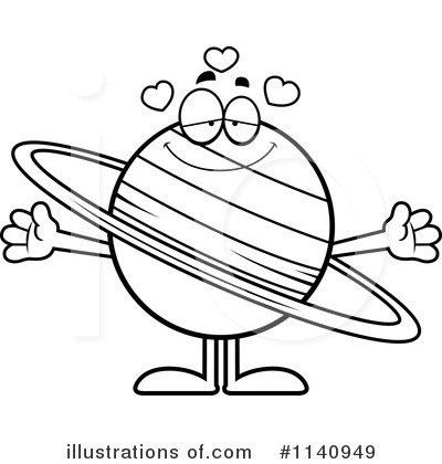 Royalty-Free (RF) Saturn Clipart Illustration by Cory Thoman - Stock Sample #1140949