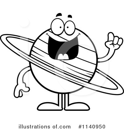 Saturn Clipart #1140950 by Cory Thoman