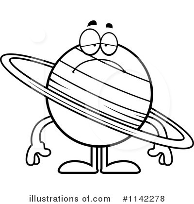 Royalty-Free (RF) Saturn Clipart Illustration by Cory Thoman - Stock Sample #1142278