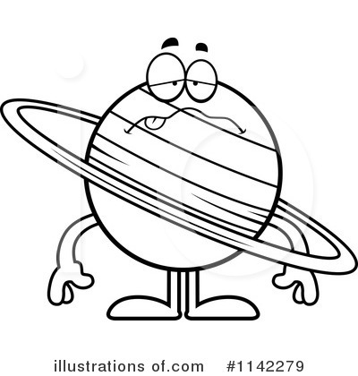 Royalty-Free (RF) Saturn Clipart Illustration by Cory Thoman - Stock Sample #1142279