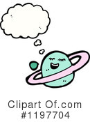 Saturn Clipart #1197704 by lineartestpilot