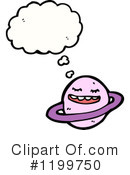 Saturn Clipart #1199750 by lineartestpilot