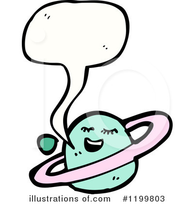 Royalty-Free (RF) Saturn Clipart Illustration by lineartestpilot - Stock Sample #1199803