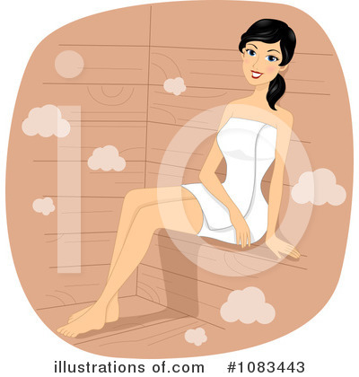 Royalty-Free (RF) Sauna Clipart Illustration by BNP Design Studio - Stock Sample #1083443