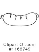 Sausage Clipart #1166749 by Hit Toon