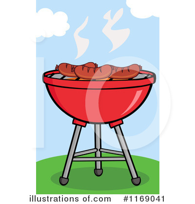 Royalty-Free (RF) Sausage Clipart Illustration by Hit Toon - Stock Sample #1169041