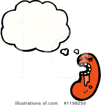 Royalty-Free (RF) Sausage Clipart Illustration by lineartestpilot - Stock Sample #1198250