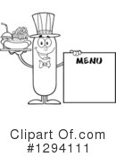 Sausage Clipart #1294111 by Hit Toon