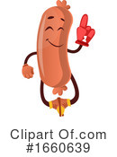 Sausage Mascot Clipart #1660639 by Morphart Creations