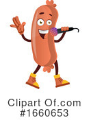 Sausage Mascot Clipart #1660653 by Morphart Creations