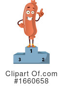 Sausage Mascot Clipart #1660658 by Morphart Creations