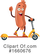 Sausage Mascot Clipart #1660676 by Morphart Creations